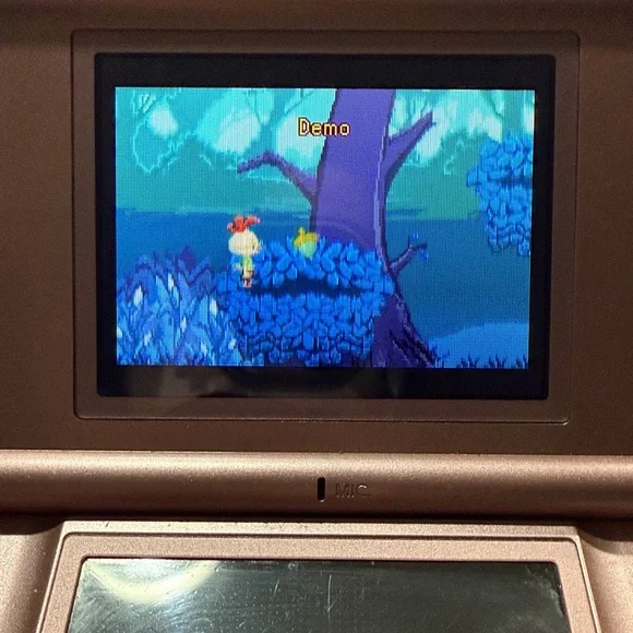 Nintendo DS Lite Rose Gold Handheld Gaming Console Game, Charger, Case, Stylus - Picture 10 of 13